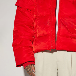 High quality bubble jacket stylish winter padded coat custom logo bulk supply unique color odm production - Product Image 6