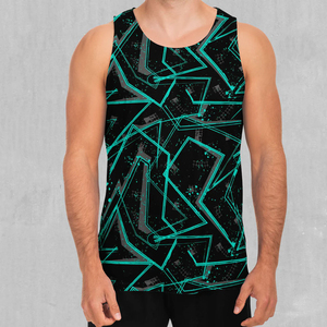 Débardeur tricoté décontracté pour homme, 100 % polyester, écologique, respirant, séchage rapide, haute qualité, personnalisable pour la gym et le fitness - Product Image 2