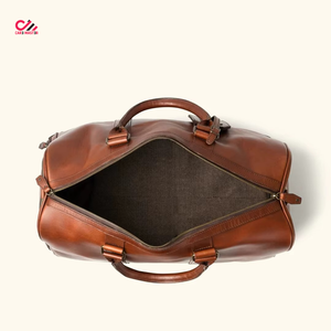 Travel Duffel Bag Handbag Unisex Genuine Cow Leather Classic Casual Eco-friendly Fashion Large Capacity Outdoor Shoulder - Product Image 1