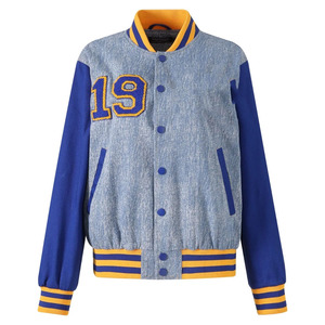 เสื้อแจ็คเก็ตยีนส์ Sigma Gamma Rho ปักลายเชนิลล์ เสื้อผ้าสำหรับชมรมนักศึกษากรีก ผู้หญิง ระดับพรีเมียม - Product Image 1