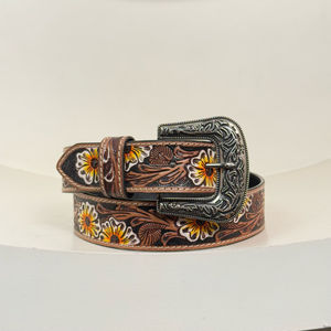 Cinturón de cuero personalizado vintage y moderno, cinturones de cuero mecanizados a mano para hombres y mujeres, cinturones de cuero de vaca ajustables personalizados - Product Image 5