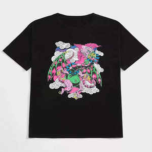 T-shirt tendance pour homme 2026, coupe ajustée, en coton stretch, avec logo personnalisé, impression DTG, haute qualité, longueur courte, impression flocage - Product Image 5