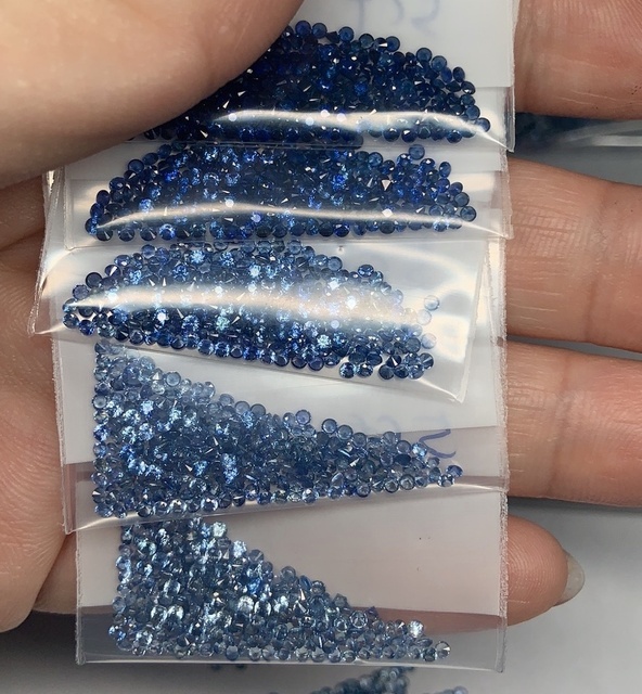 1-3mm Natural Myanmar Pigeon Blood Vivid Red Ruby Gems Price Gemstone for Jewelry