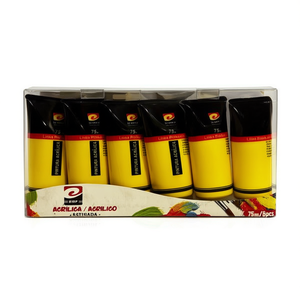 Pintura Acrílica Amarilla, Pinturas Acrílicas de Alta Calidad, Acrílicos Coloridos para Expresiones Creativas - Product Image 1