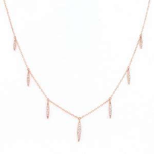 Collar con Colgante de Diamante Marquise en Oro Sólido de 14K, Collar con Cadena de Diamantes Cultivados en Laboratorio, Regalo para Ella - Product Image 2