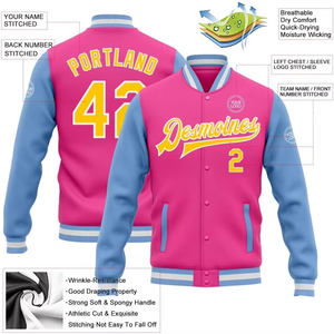 OEM High Quality Custom Chenille Patch Embroidery Streetwear <b>Leather</b> Baseball Varsity Outdoor <b>Jackets</b> Winter <b>Jacket</b> for <b>Men</b> - Product Image 4