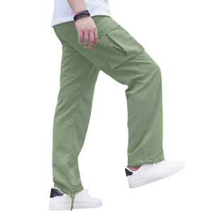 High Street Men's Denim <b>Jean</b> Pants 6 Pockets Cargo with Custom Logos Plus Size Winter Collection OEM Service Price - Product Image 5
