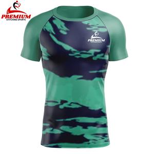 Maillot de protection anti-UV à séchage rapide et respirant, entièrement personnalisé, manches longues pour homme, logo personnalisé, couleur personnalisée, Spandex/Polyester - Product Image 1