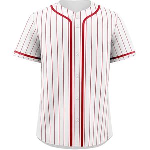 เสื้อเบสบอลลายทางสำหรับผู้ใหญ่ ยูนิเซ็กซ์ ปี 2025 ระบายอากาศได้ดี ลายเรียบ ติดกระดุม ชุดซอฟต์บอล ชุดกีฬาทีม - Product Image 2