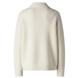 Chaqueta de punto acanalado extragrande con cremallera para hombre, chaqueta bomber informal con cremallera, chaqueta de punto suave con cremallera para hombre, ropa de invierno - Product Image 2