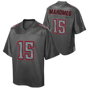 เสื้อกีฬาคอวี แขนสั้น พิมพ์ลาย แห้งเร็ว ระบายเหงื่อ ผ้าตาข่าย โพลีเอสเตอร์ สั่งซื้อจำนวนน้อย ดีไซน์คละแบบ ชุดแข่งขันสโมสร สไตล์อเมริกัน - Product Image 3