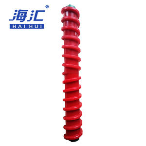 OEM disesuaikan rol konveyor Spiral tugas berat industri Idler Spiral untuk rol sabuk konveyor - Product Image 3