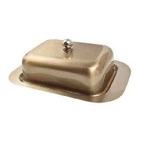 Mantequillera de acero inoxidable de diseño antiguo, calidad hotelera, adecuada para restaurantes, cafeterías, servicios de catering y cocinas profesionales. - Product Image 4