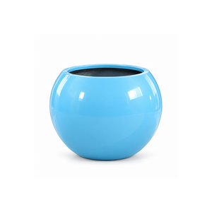 Vases en fibre de verre en gros avec finition résistante aux UV, grand pot de jardin extérieur, conteneur décoratif moderne pour patio et jardin - Product Image 1