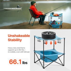 Tavolo da Picnic Leggero e Portatile per Campeggio, Pratico e Facile da Trasportare - Product Image 3