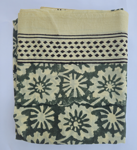 Wholesale Floral Bagru Print <b>Sarong</b> Lightweight Cotton Pareo Beach Vacation Wrap for Women Ethnic Hand Block Print <b>Sarong</b> Summer - Product Image 6