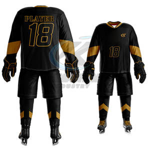 Uniforme de hockey sur glace en polyester respirant de haute qualité, marque privée, best-seller, léger - Product Image 3