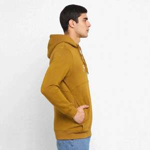 Sweat à capuche d'hiver pour homme GYM ACTIVE, vente en gros, respirant, 100% coton tricoté, 340 GSM, imprimé lettres - Product Image 2