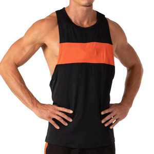 Gym Fitness Men's Tank Top Breathable Comfortable Anti Wrinkle Muscle <b>Singlet</b> Custom Logo <b>Running</b> Vest - Product Image 4