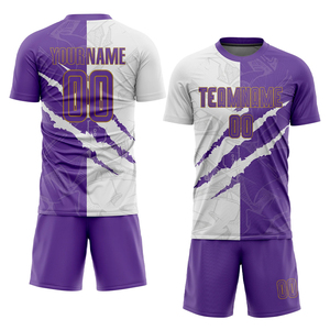 2026 Top Quality Soccer Kit <b>Tie</b> Dyed Digital Printed 2tone Color Football Uniform with Name Number Sets - Product Image 5
