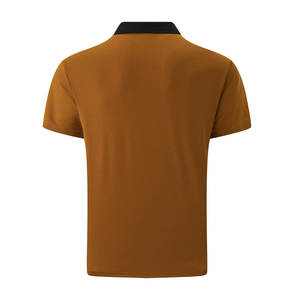 Chemises élégantes pour hommes grandes tailles en tissu jersey, design uni, haute qualité, coupe confortable, manches courtes, uni - Product Image 3