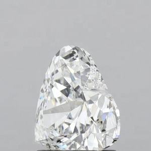 Anillo de Oro Rosa con Diamante Cultivado en Laboratorio CVD de Corte Corazón de 1.71 CT, Color E, VVS2, Certificado IGI, Blanco Puro, 7.78 MM - Product Image 3