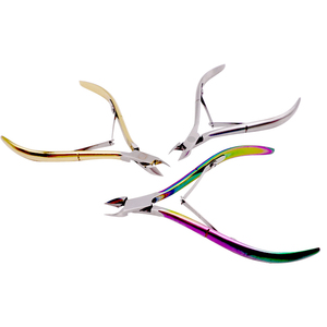 Coupe-cuticules en acier inoxydable à mâchoires larges pour manucure et pédicure, idéal pour les ongles des mains et des pieds - Product Image 1