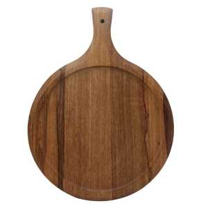 Natural Hardwood Acacia Cutting Board Antibacterial Kitchen Use Reversible Acacia Wood <b>Butcher</b> Block Heavy Duty Cutting Board - Product Image 2