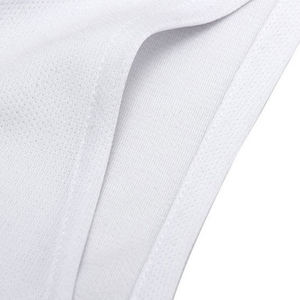 Ensemble d'uniformes de basketball sans manches à col en V, séchage rapide, respirant, polyester/coton, taille élastique, logo personnalisé sur le devant, maillot d'équipe - Product Image 5