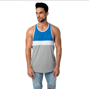 Latest Design Mens Casual Tank Top Crew Neck Breathable Quick Dry Sports Gym Fitness Wear - Product Image 1