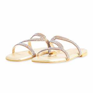 Golden FN7931 Sandalias de tacón Zapatilla elegante con diseño intrincado - Product Image 3