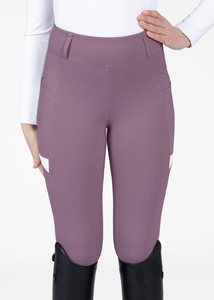 Pantalones de equitación para niños, ligeros, transpirables, de tela elástica, corte ajustado, duraderos, para entrenamiento y competición. - Product Image 5