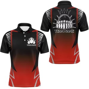 Custom Polo Shirts Personalized <b>Bowling</b> Jersey 100% Polyester for Men Team League Shirts Custom <b>Bowling</b> Polo Shirt - Product Image 6