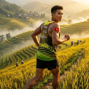 Custom Runner Tank Top OEM ODM Wholesale Quick Dry <b>Running</b> <b>Singlet</b> Manufacturer - Product Image 4