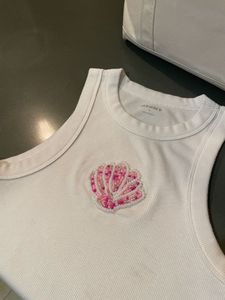 เสื้อยืดปักลายลูกปัดสองด้านเคลื่อนย้ายได้มีสไตล์หรูหราขนาดผลิตด้วยมือ - Product Image 4