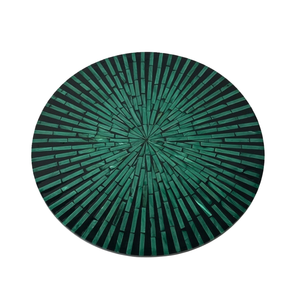 White MOP Shell Inlay Placemat Decorative Charger Plate for Luxury Entertaining and Stylish <b>Table</b> Setting - Product Image 1