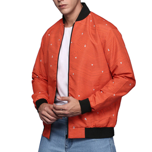 Professional Manufactures Lightweight Men Bomber <b>Jacket</b> Casual <b>Slim</b> <b>Fit</b> Style Comfortable Bomber <b>Jackets</b> for Men in Solid Colors - Product Image 2