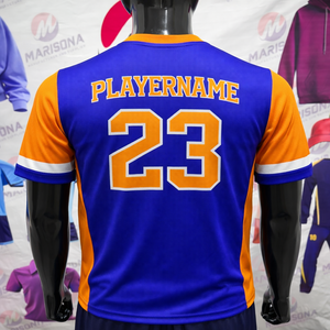 Maillot de football personnalisé à manches courtes, grande taille, séchage rapide, respirant, antibactérien, tissu polyester anti-humidité, sublimé - Product Image 2