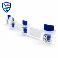 Sceau de sécurité en plastique numéroté anti-effraction jetable de haute qualité YSD-101 pour compteurs d'eau et d'électricité