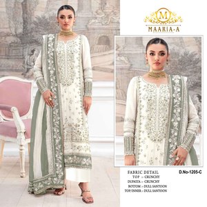 Salwar Kameez Tradicional de Seda para Mujer, Largo hasta el Tobillo, Protección Solar, Materiales Reciclados, Secado Rápido, para Bodas/Fiestas - Product Image 2