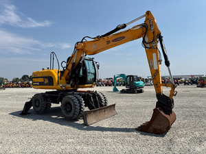 Excavadora de Ruedas JS145W Confiable, Modelo 2009, para Proyectos Viales, Tareas de Utilidad y Movimiento de Tierras - Product Image 6
