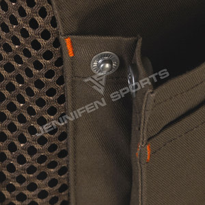Gilet de chasse extérieur léger en toile de coton/tissu maillé, respirant, multi-poches, couleurs personnalisables, directement de l'usine – Meilleures ventes - Product Image 4