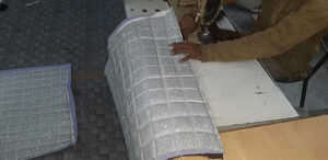 มัลติฟังก์ชั่ Glitter เบาะรองนั่งชุดคอมโบโพลีผ้าฝ้าย18มม. บรรจุซับผ้าฝ้ายทุกขนาดราคาขายส่ง - Product Image 6