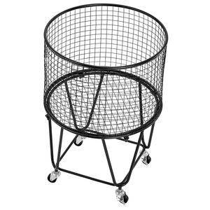 Carrello multiuso con ruote girevoli a 360°, capacità di carico di 60 libbre, in carbonio resistente - Product Image 1