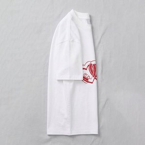 Nuevas Camisetas Blancas para Mujer con Logotipo Personalizado, Estilo Oversize, Manga Caída, Transpirables, Ropa Urbana de Alta Calidad - Product Image 3