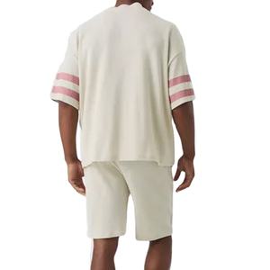 Ensemble short et t-shirt homme surdimensionné personnalisé pour l'été – Qualité supérieure, imprimé par transfert thermique, respirant et séchage rapide - Product Image 3