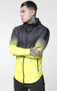 Chándal Deportivo con Capucha para Hombre, Color Degradado, Manga Larga, Cierre de Cremallera, Bolsillo Frontal, Ajuste Deportivo, 100% Poliéster, Sublimación Personalizada - Product Image 6
