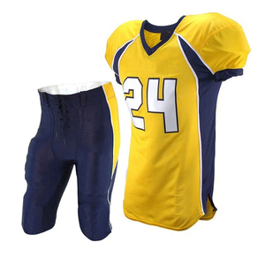 Uniformes de Fútbol Americano Personalizables, Ligeros, Ecológicos, Transpirables, 100% Poliéster, de Alta Calidad - Product Image 1