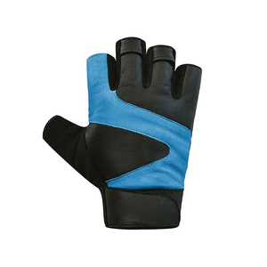 Padded Weight Lifting Gloves With Non <b>Slip</b> Finger Hold And Adjustable Wrap For Workout Comfort - Product Image 5