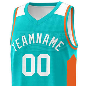 Nuevo Conjunto de Uniforme de Baloncesto Profesional Personalizado de Secado Rápido Antibacterial, Unisex, Transpirable, Cuello en V, Ecológico - Product Image 4